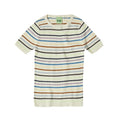 Rib Tee – multi stripe