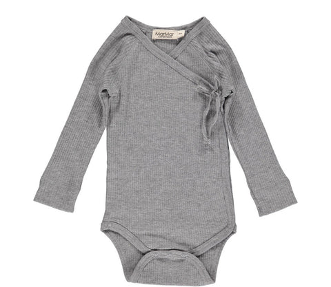 Body Mini Longsleeve – grey melange