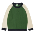 Colour Block Blouse – forest