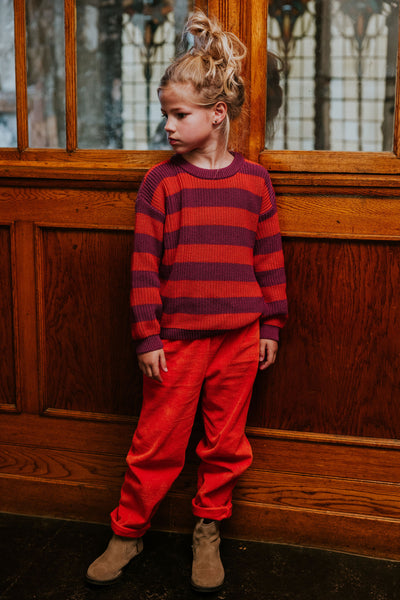 Stripes Knitted Sweater – Lollipop