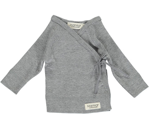 Tut Wrap Longsleeve – grey melange