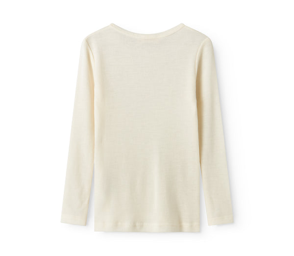 Tamra Wool Rib Longsleeve – natural