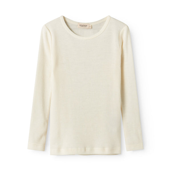 Tamra Wool Rib Longsleeve – natural