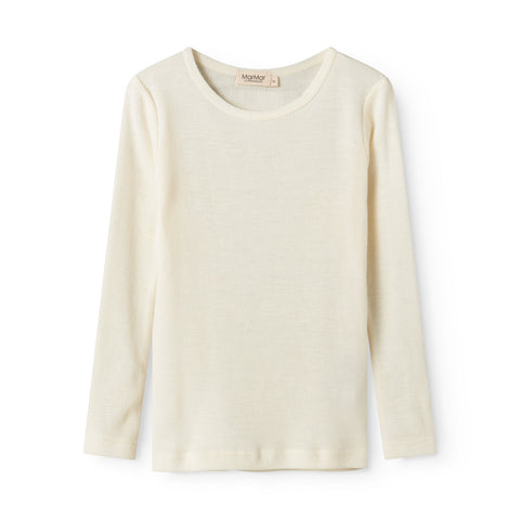Tamra Wool Rib Longsleeve – natural