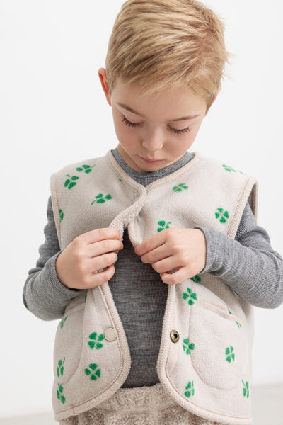 Tamra Wool Rib Longsleeve – grey melange