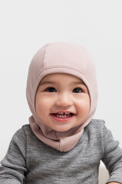 Tamra Wool Rib Longsleeve – grey melange