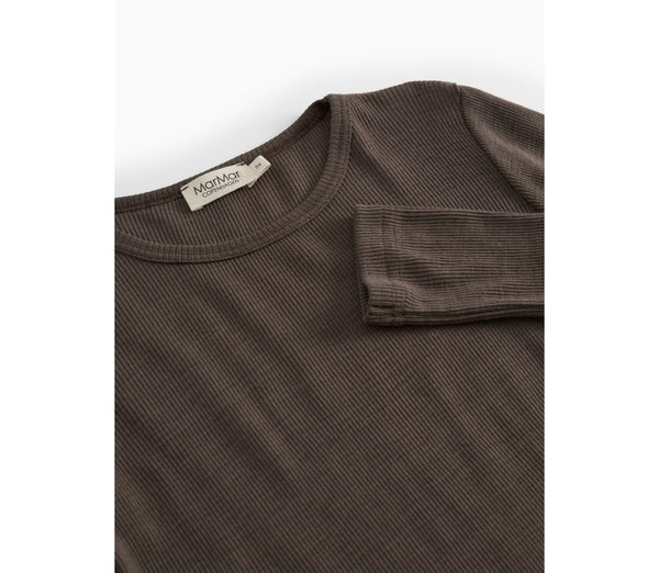 Tamra Wool Rib Longsleeve – terre