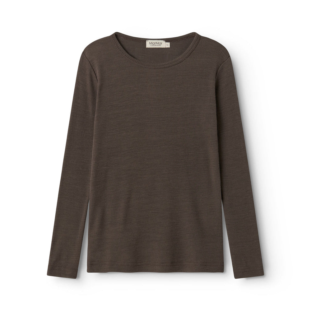 Tamra Wool Rib Longsleeve – terre
