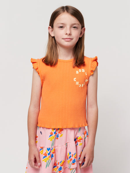 Bobo Choses Circle Ruffled Tank Top