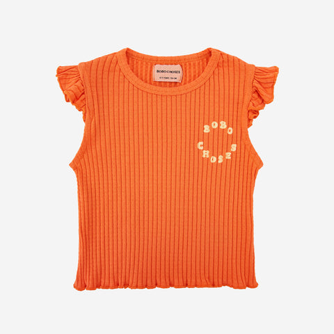 Bobo Choses Circle Ruffled Tank Top