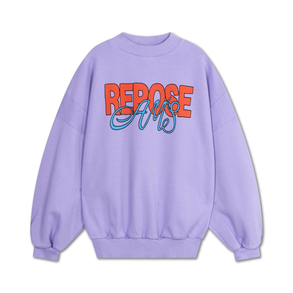 Crewneck Sweater – bright violet