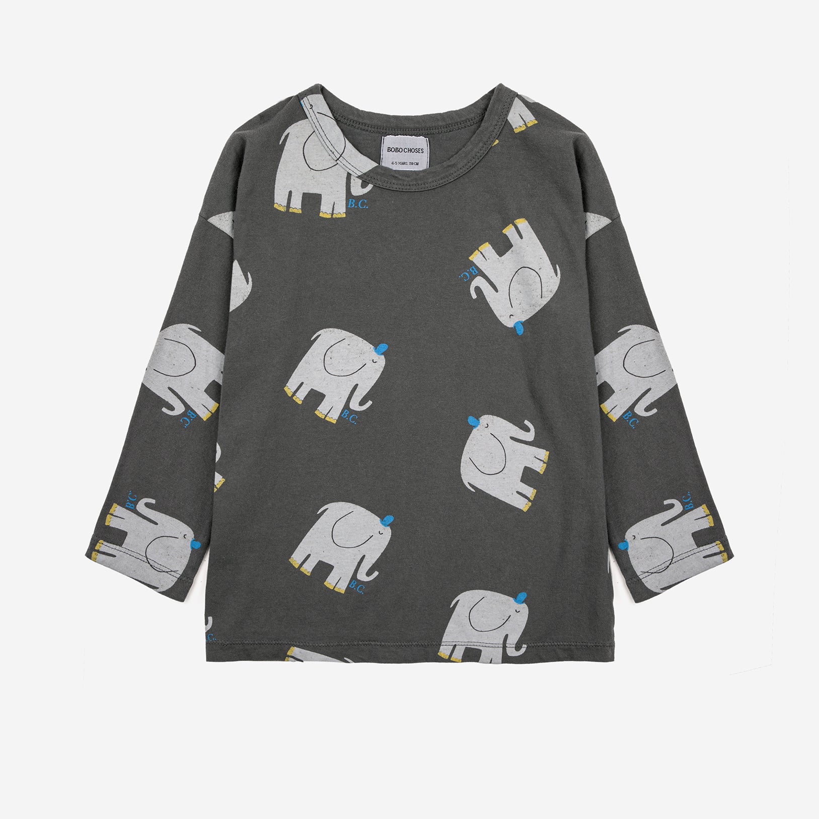 The Elephant All Over Long Sleeve T-Shirt