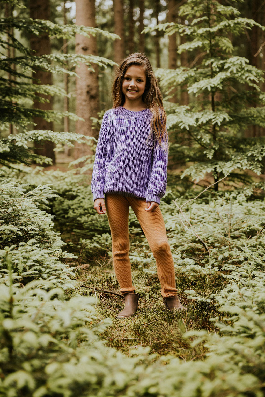 Chunky Knitted Sweater – aster