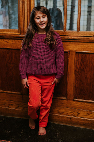Chunky Knitted Sweater – dahlia