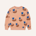 Sailor Allover Oversized Kids Sweatshirt