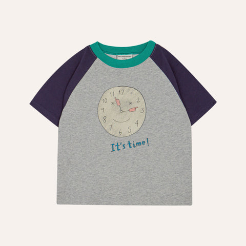 It's Time Color Block Kids T-Shirt