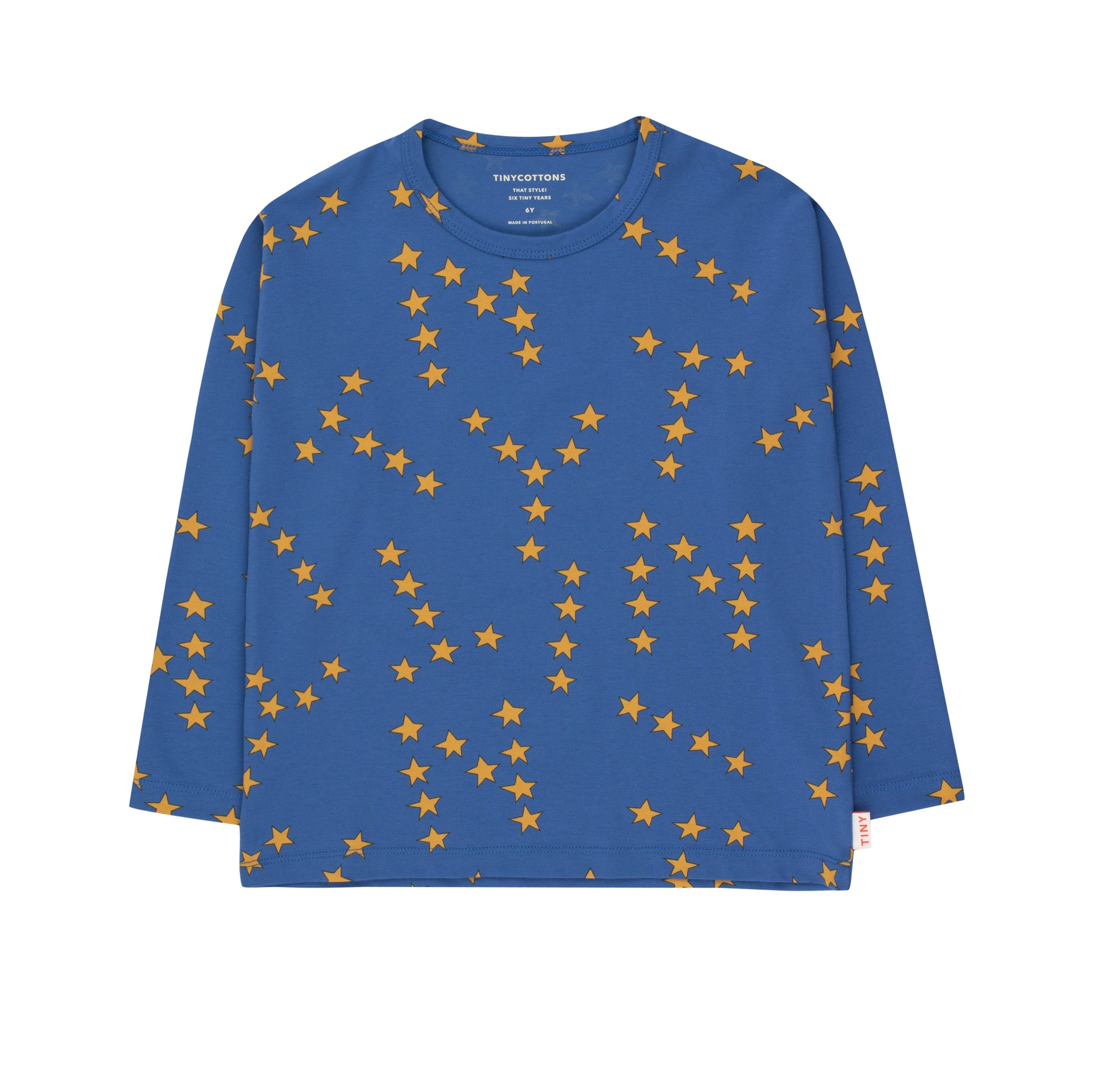 Tiny Stars Tee – cobalt blue