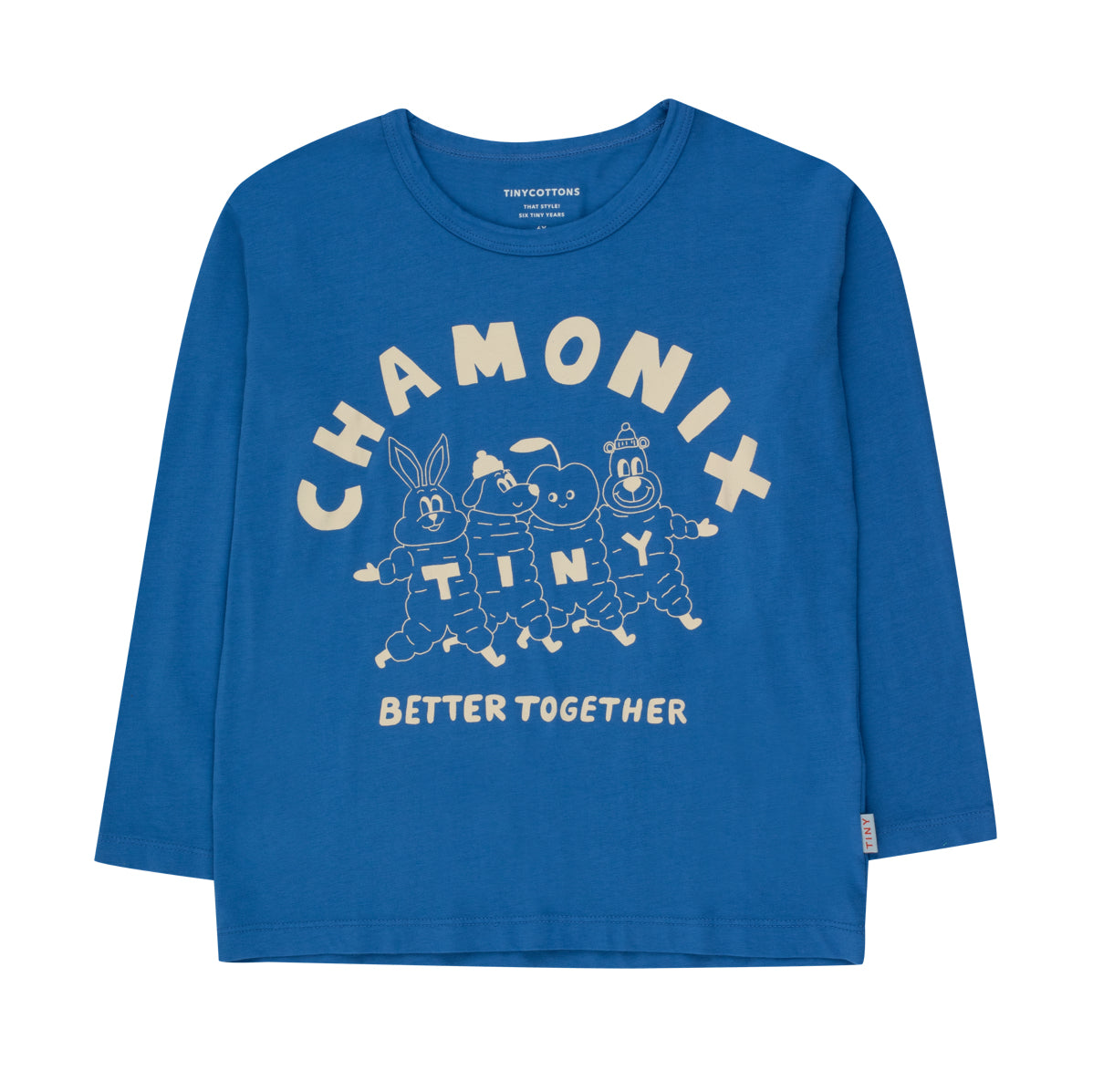 Chamonix Tee – blue