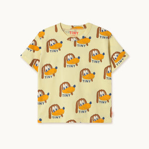 Dogs Tee – dusty yellow