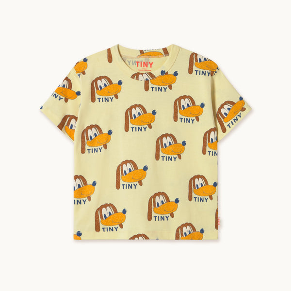 Dogs Tee – dusty yellow