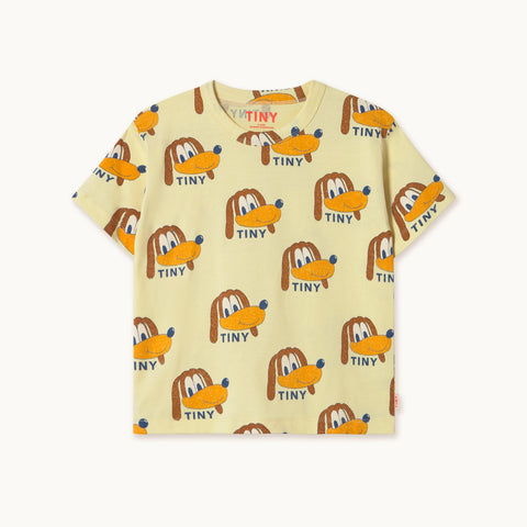 Dogs Tee – dusty yellow