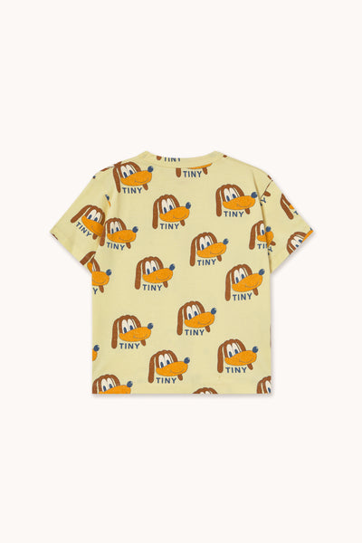 Dogs Tee – dusty yellow