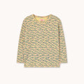 Mini Apples All Over Rib Tee – mellow yellow