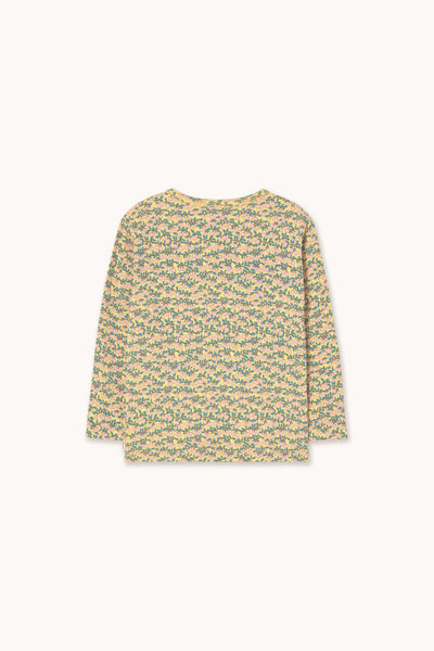 Mini Apples All Over Rib Tee – mellow yellow