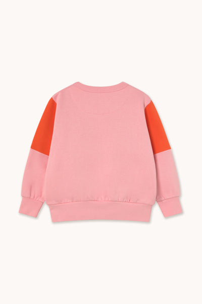 Tiny Color Block Sweatshirt – pink