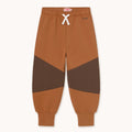 Tiny Color Block Sweatpant – light brown