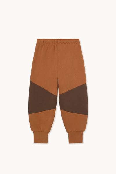 Tiny Color Block Sweatpant – light brown