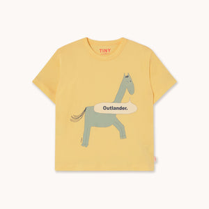 Horse Graphic Tee – mellow yellow