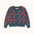Tiny Mushrooms Cardigan – stone