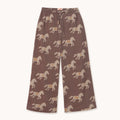 Horses Corduroy Pants – base cacao