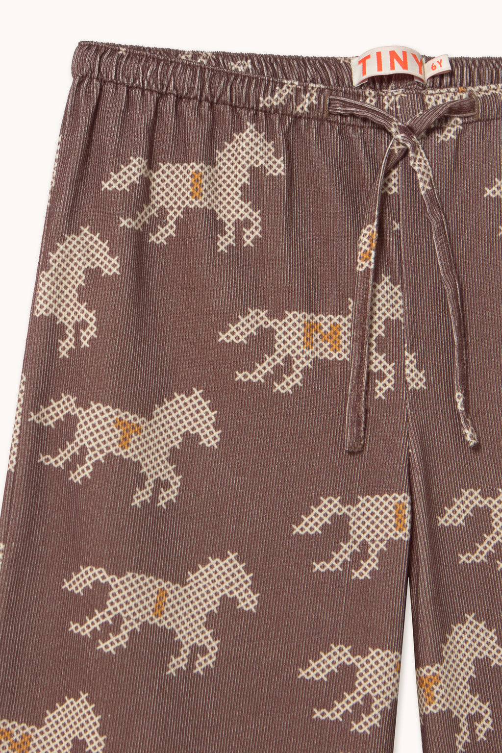 Horses Corduroy Pants – base cacao
