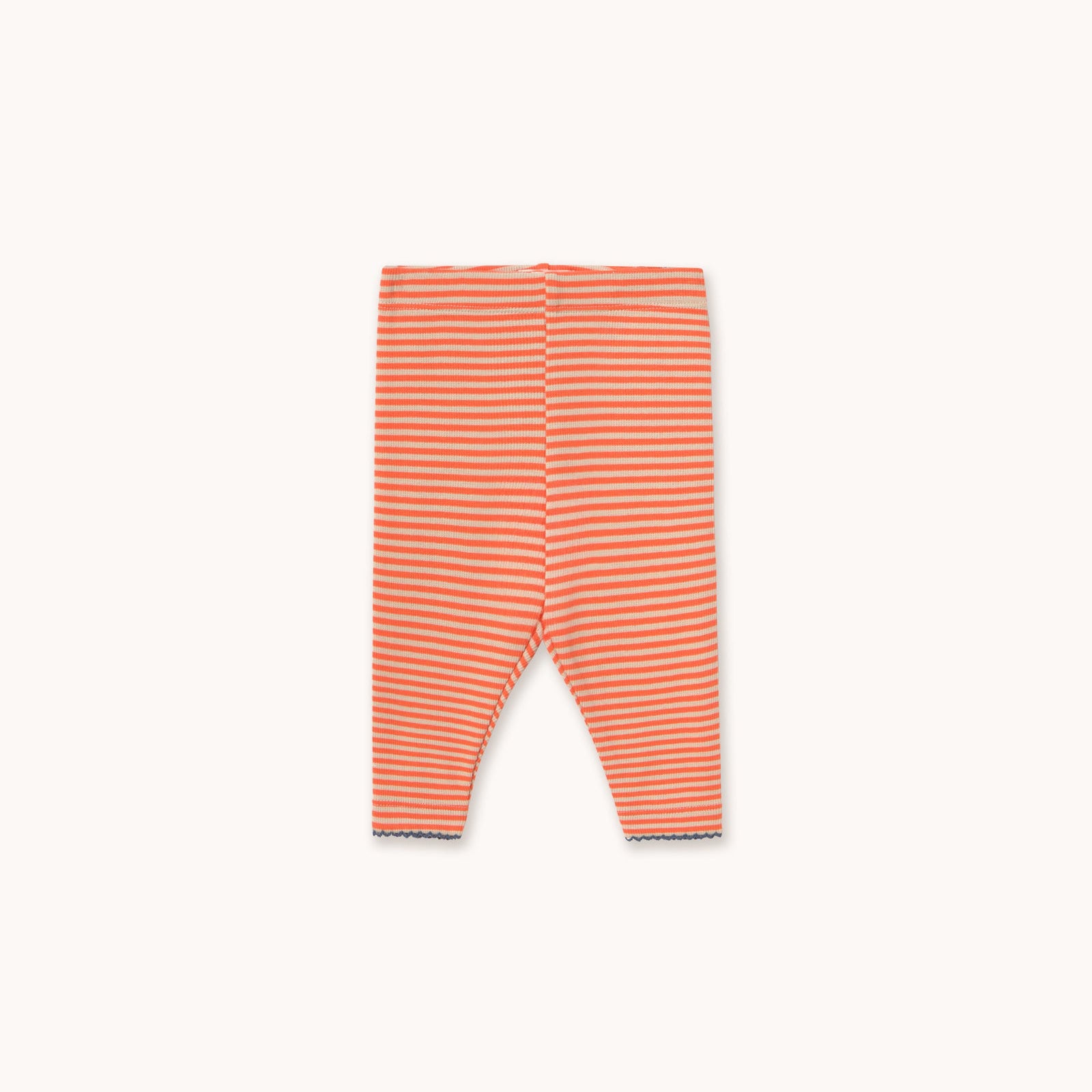 Stripes Rib Baby Pant – summer red