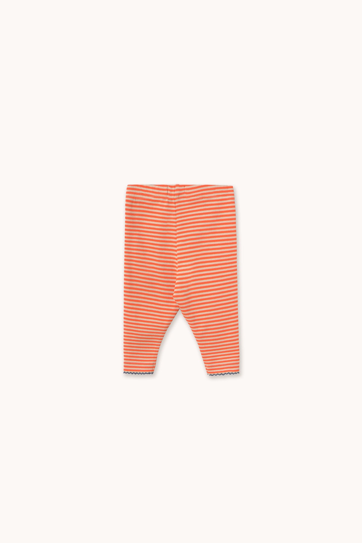 Stripes Rib Baby Pant – summer red