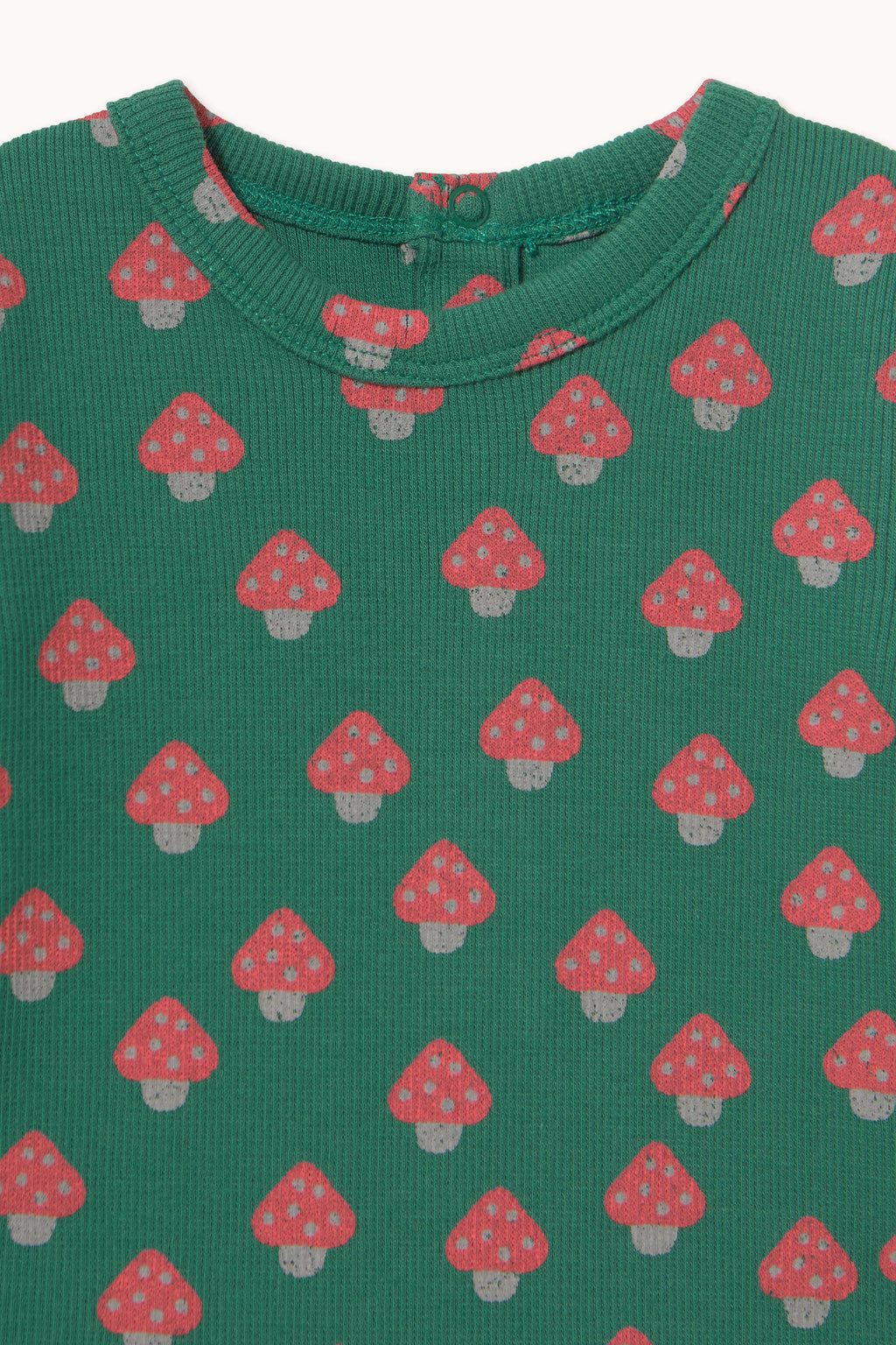 Mini Mushrooms Rib Body – dark green