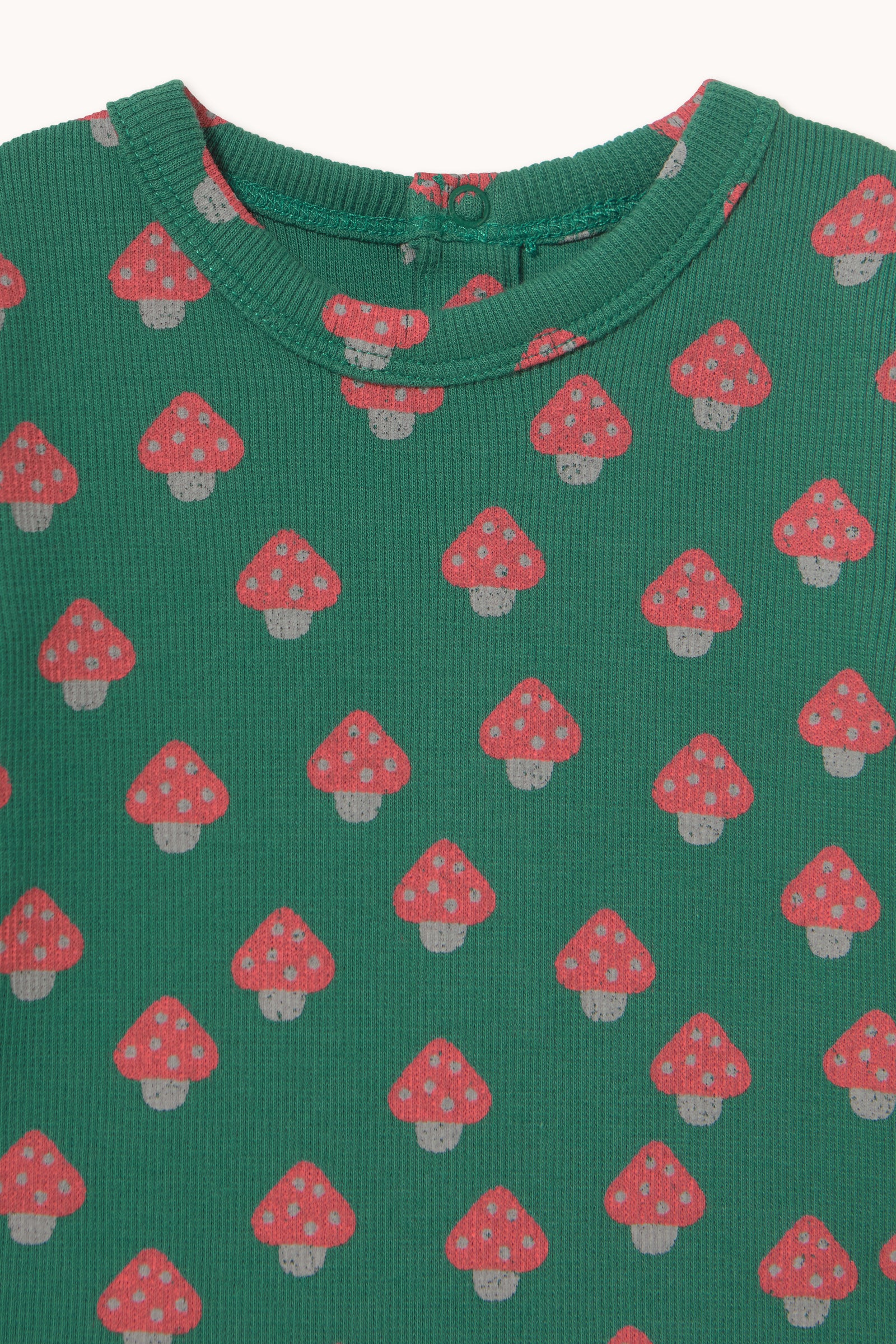 Mini Mushrooms Rib Body – dark green
