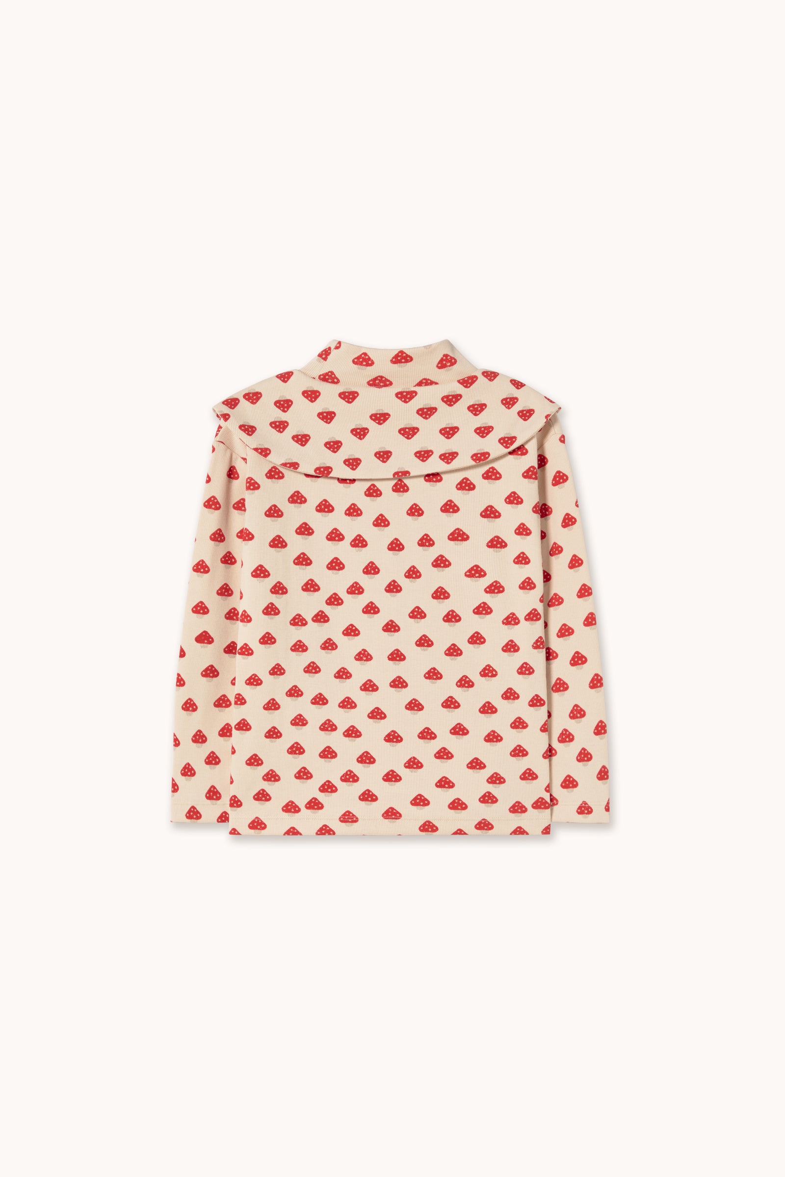 Mini Mushrooms Mockneck – ivory