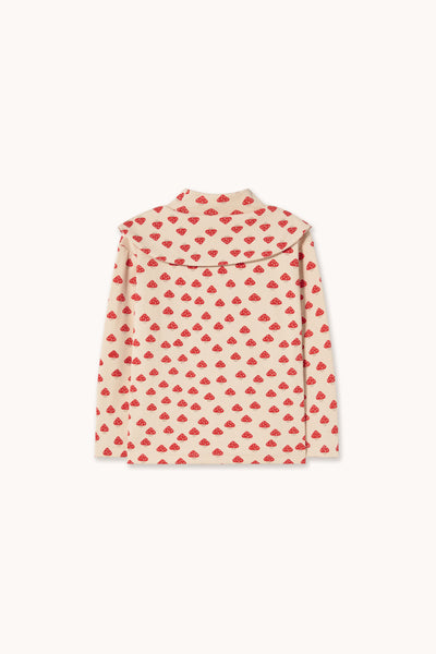 Mini Mushrooms Mockneck – ivory
