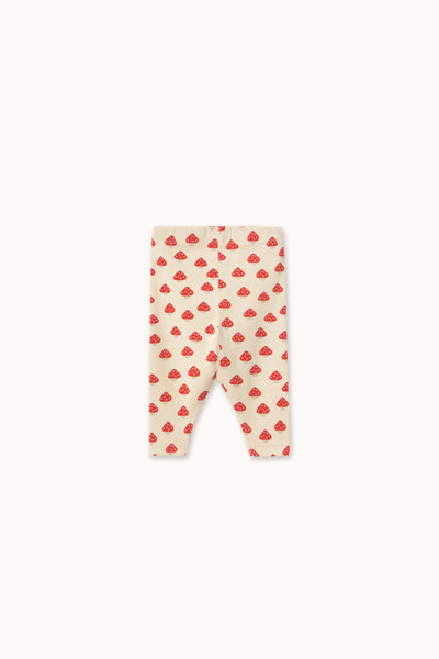 Mini Mushrooms Rib Baby Pant – base ivory