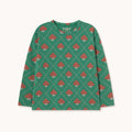 Mushrooms Tee – dark emerald