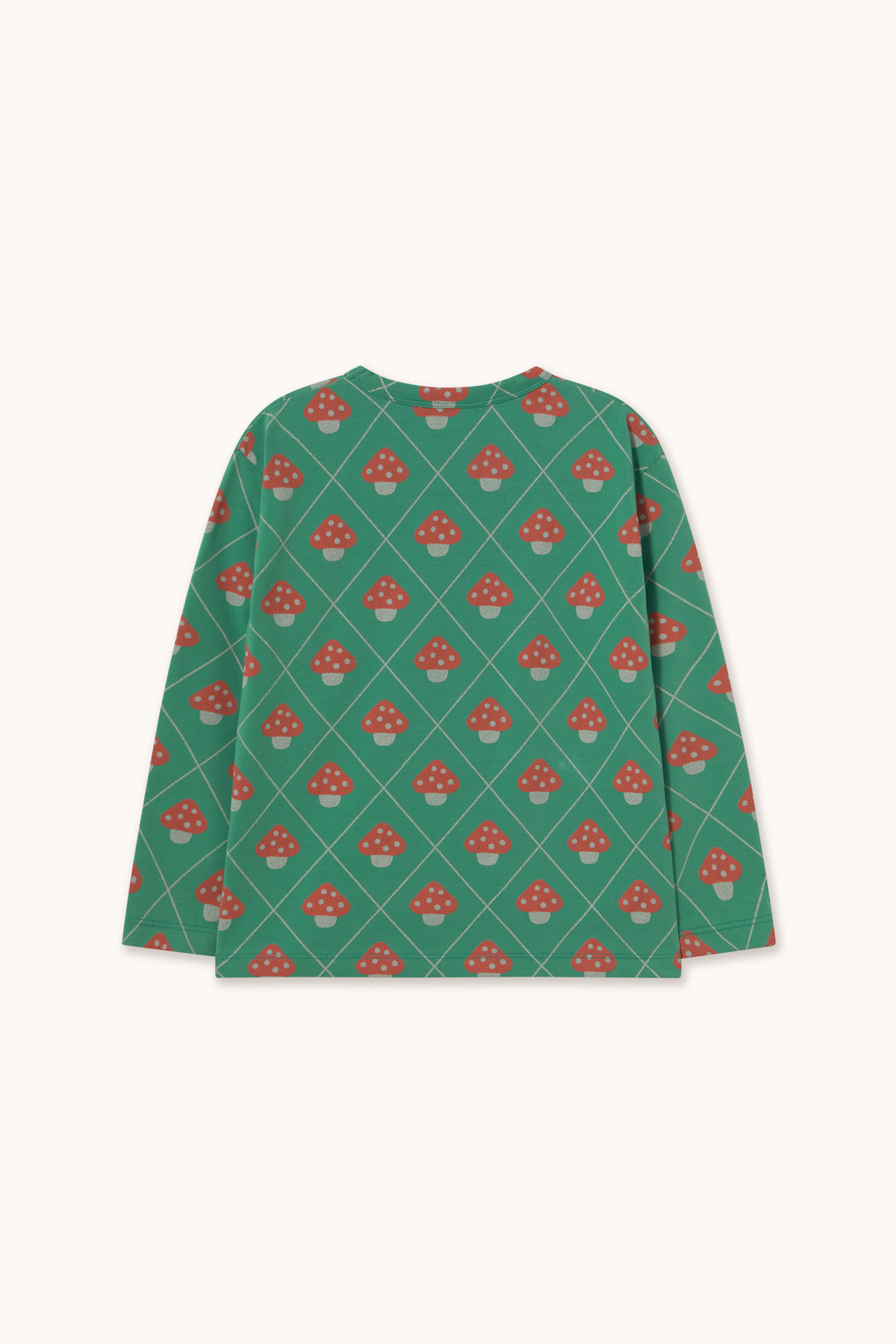 Mushrooms Tee – dark emerald