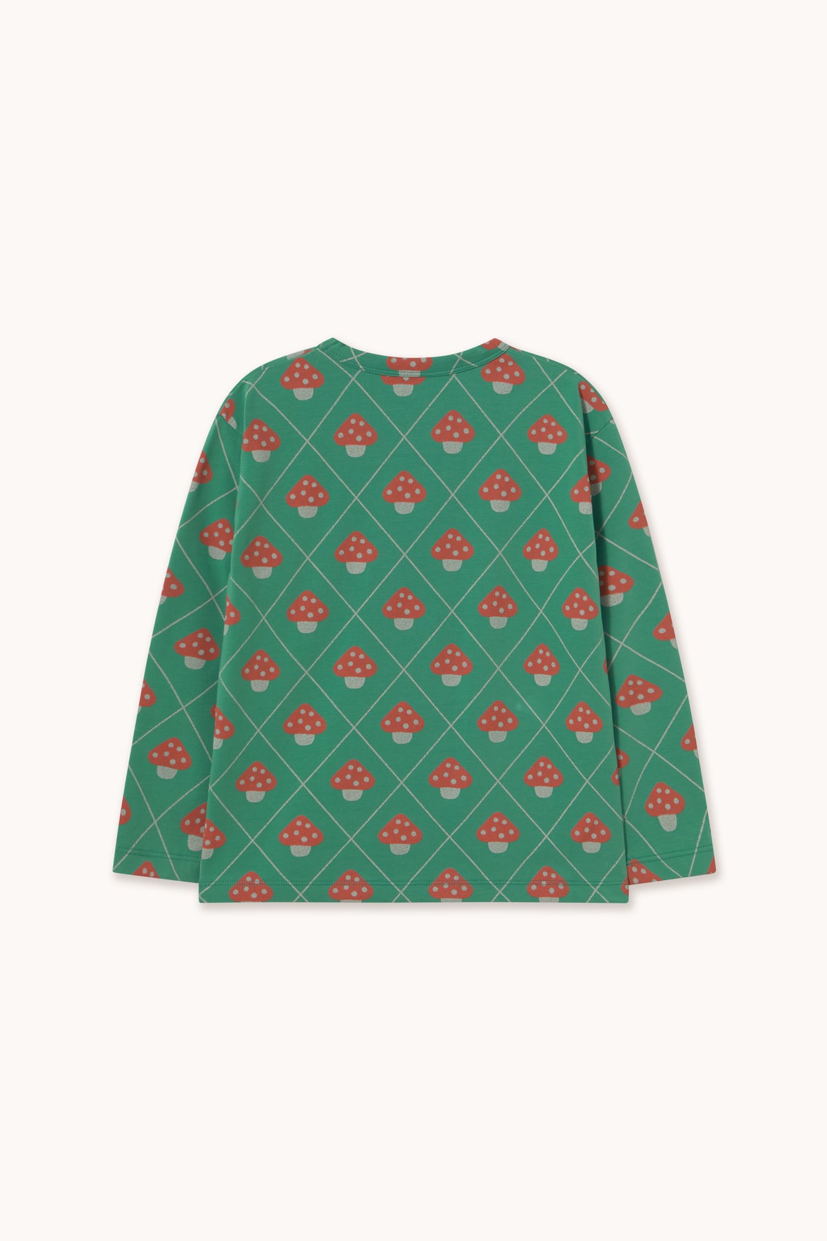 Mushrooms Tee – dark emerald