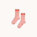 Mushrooms Quarter Socks – wild rose
