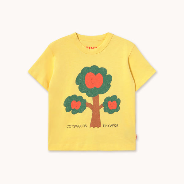 Tree Graphic Tee – mellow yellow