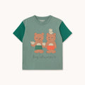 Tiny Tea Room Graphic Tee – teal