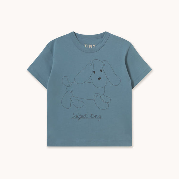 Dog Graphic Tee – stone