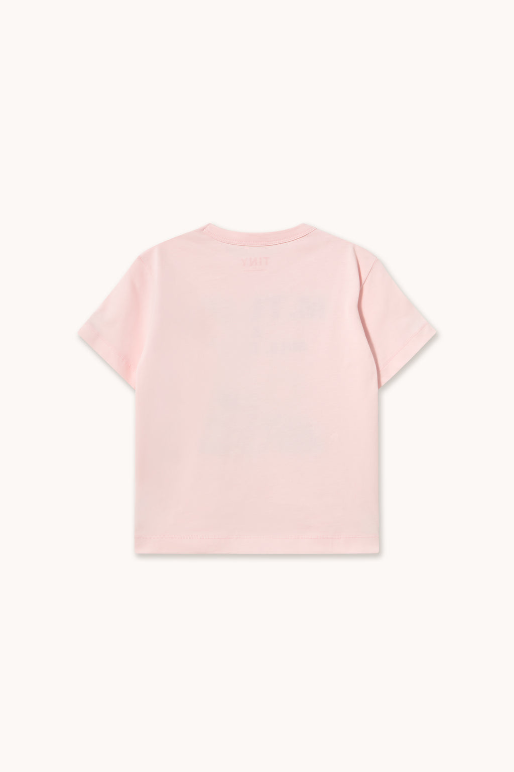 Tulip & Daisy Graphic Tee – pastel pink